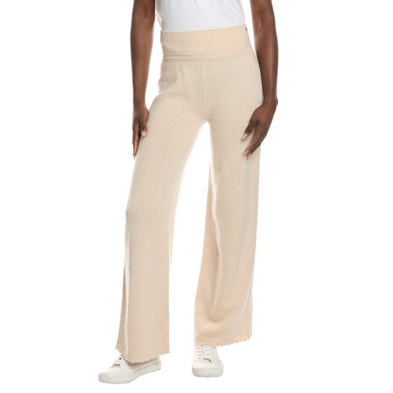 Marc Cain Womens Knit Pant, Tan